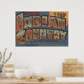 Poster Salutations du pays indien du sud-ouest (Cuisine)