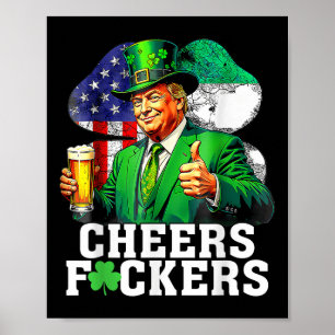 Poster Salutations Pour Le Jour de la Saint Patrick Drôle