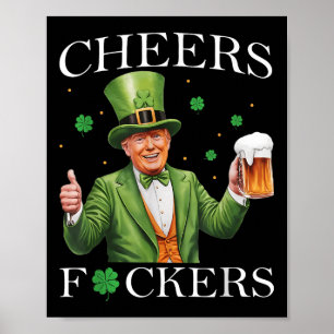 Poster Salutations Pour Le Jour de la Saint Patrick Drôle