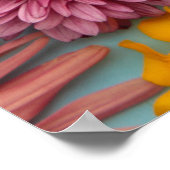 POSTER SALUTATIONS SPÉCIALES DE LA FÊTE DE LA MÈRE EN LIG (Coin)