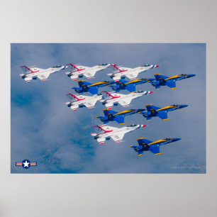 POSTER SALUTE DES ÉQUIPES DÉMOCRATIQUES AMÉRICAINES !