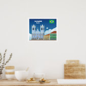 Poster Salvador Brésil (Cuisine)