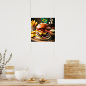 Poster Salvador Samba Burger (Cuisine)