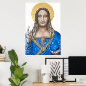 Poster Salvator Mundi  (Bureau à domicile)