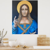 Poster Salvator Mundi (Cuisine)