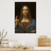 Poster Salvator Mundi by Leonardo da Vinci (Cuisine)