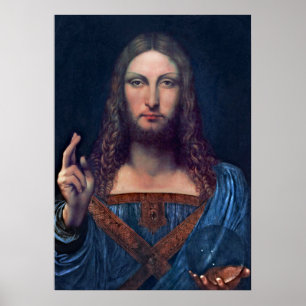 Poster Salvator Mundi by Leonardo da Vinci