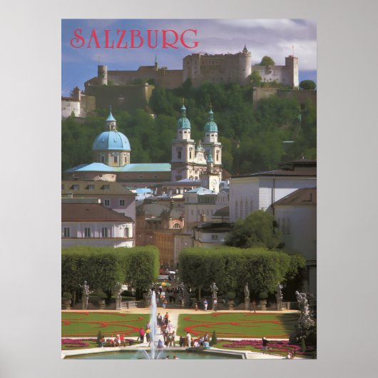 Poster Salzbourg (Devant)