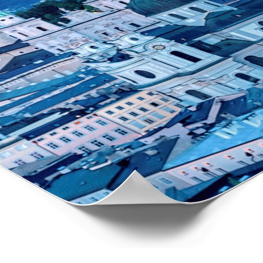 Poster Salzbourg, Autriche (Coin)