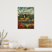 Poster Salzbourg Vintage (Cuisine)