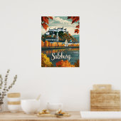 Poster Salzbourg Vintage (Cuisine)