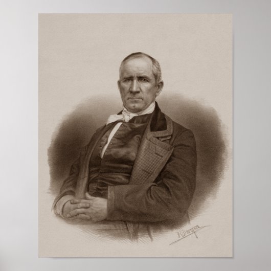 Poster Sam Houston Portrait (Devant)