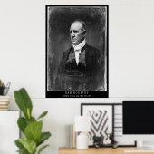 Poster Sam Houston Portrait (Bureau à domicile)