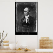 Poster Sam Houston Portrait (Cuisine)
