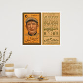 Poster Sam Leever Pirates Baseball 1911 (Cuisine)