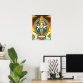 Poster Samantamukha Avalokiteshvara (Bureau à domicile)