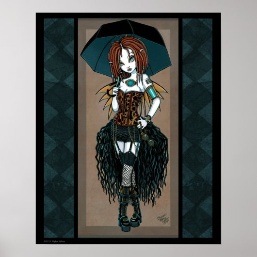 Poster "Samara" Steampunk Cyber Fairy (Devant)