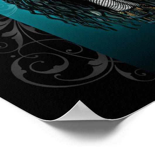 Poster "Samara" Steampunk Cyber Fairy (Coin)