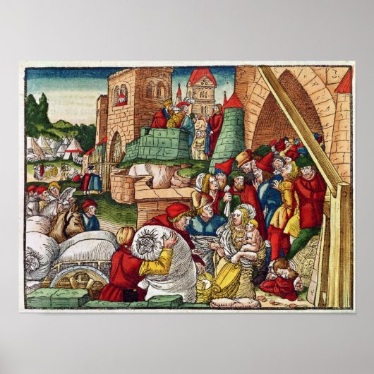 Poster Samarie assiégée (Devant)