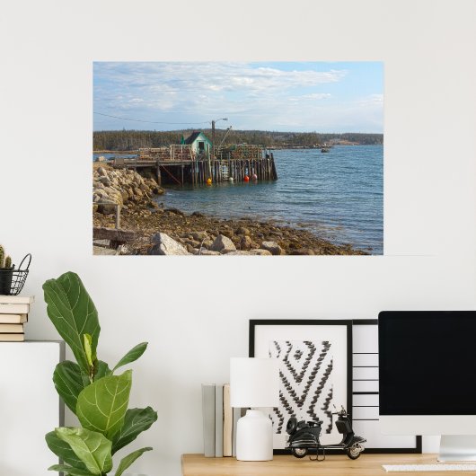 Poster Sambro Head, NS HDR fine art print (Bureau à domicile)