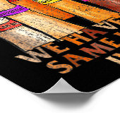 Poster Same Heart Black History Month Blm Melanin Pride W (Coin)