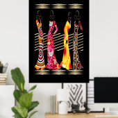 Poster Samedi Nuit en ville (Bureau à domicile)