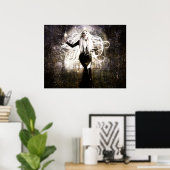 Poster Samhain Goddess (Bureau à domicile)
