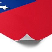 Poster Samoa - Drapeau - (Coin)