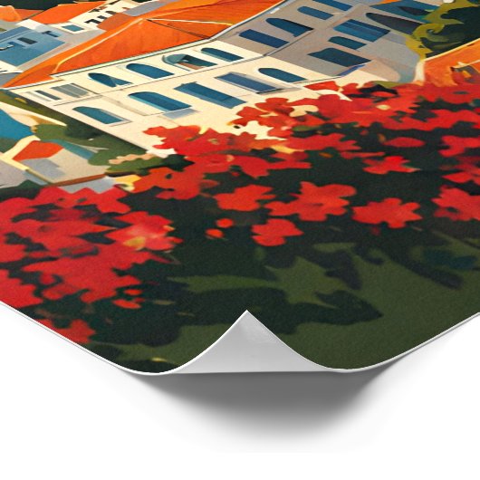 Poster Samos Grèce (Coin)