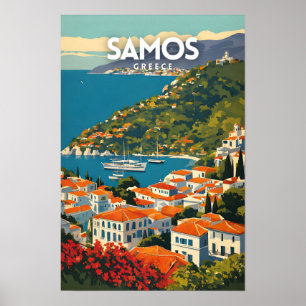 Poster Samos Grèce