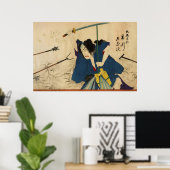 Poster Samouraï (Bureau à domicile)