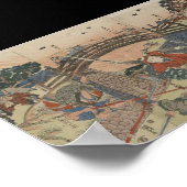 Poster Samouraï avec deux épées vers 1810 (Coin)