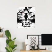 Poster Samouraï des ruines d'Ashen (Bureau à domicile)