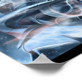 Poster Samouraï Et Dragon De Glace (Coin)