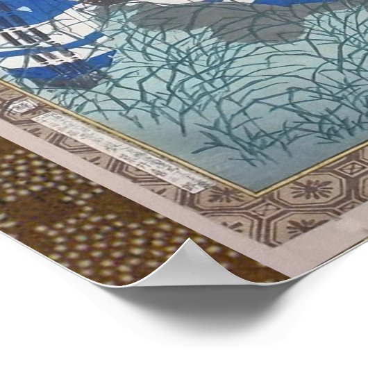 Poster Samouraï fight between Hideyoshi and Ito (Coin)