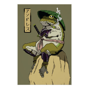 Poster Samouraï Grenouille : Gardien du Lotus