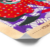 Poster samouraï, guerrier cool oriental (Coin)