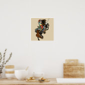 Poster Samouraï horseman (Cuisine)