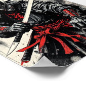 Poster Samouraï noir des morts-vivants (Coin)