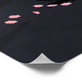 Poster Samouraï Pixel et œuvre d'art de banane (Coin)