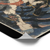Poster Samouraï tatoué vers 1800 (Coin)