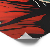 Poster Samoyed Astronaut Poster, Samoyed Retro Print (Coin)