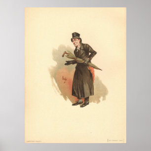 Poster Sampson Brass, Kyd, Dickens The Old Curiosity Shop