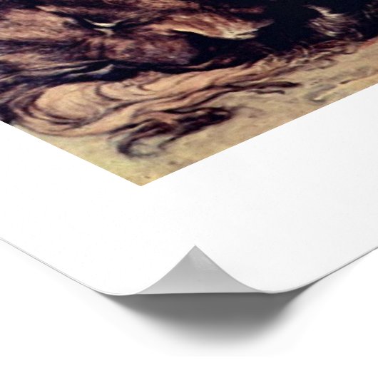 Poster Samson And The Lion By Francesco Hayez (Coin)