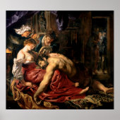 Poster Samson et Delilah, c.1609 (Devant)