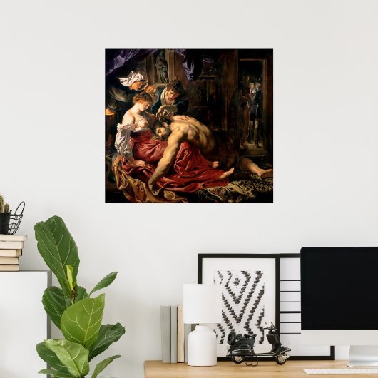 Poster Samson et Delilah, c.1609 (Bureau à domicile)