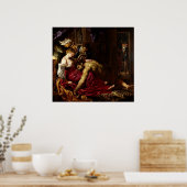Poster Samson et Delilah par Peter Paul Rubens (Cuisine)