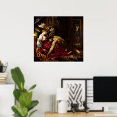 Poster Samson et Delilah par Peter Paul Rubens (Bureau à domicile)