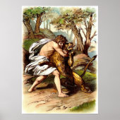 Poster Samson Et Le Lion (Devant)