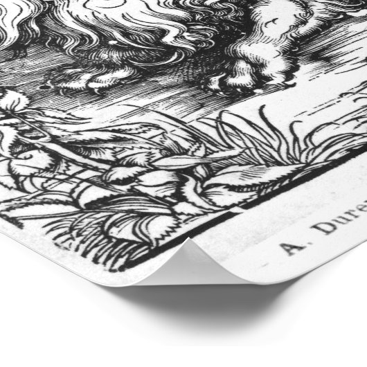 Poster Samson tuant le lion, vers 1496-98 (Coin)